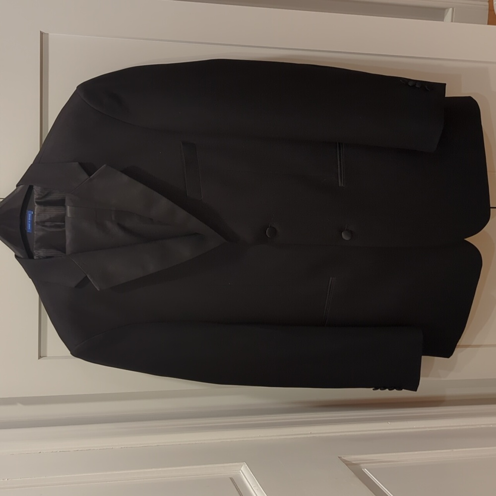 Men's Black "Blu Martini" tuxedo